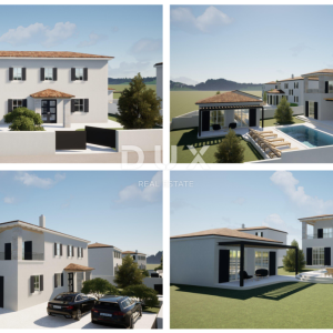 ISTRA, VIŠNJAN - Zemljište s građevinskom dozvolom