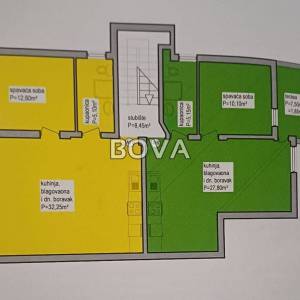 Jednosoban stan 44 m2 – Ninske Vodice *Pogled na more* (ID-2596/E)