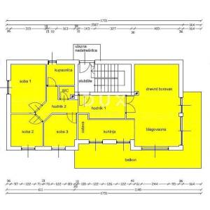 KASTAV, REŠETARI- stan 105m2 s otvorenim pogledom na more, 3S+DB, prizemlje + okućnica 200m2