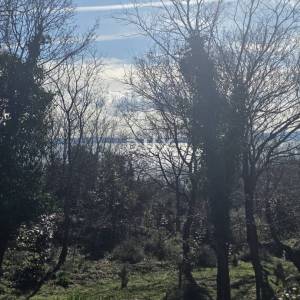 KOSTRENA, ROŽMANIĆI- građevinsko zemljište 1750m2 s panoramskim pogledom na more za obiteljsku villu / stambenu zgradu stanove ...