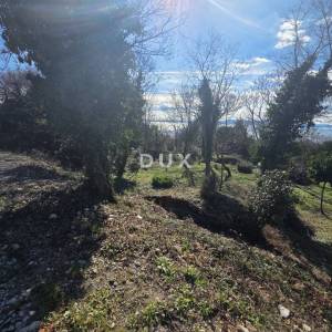 KOSTRENA, ROŽMANIĆI- građevinsko zemljište 1900m2 s panoramskim pogledom na more za obiteljsku villu / stambenu zgradu stanove ...