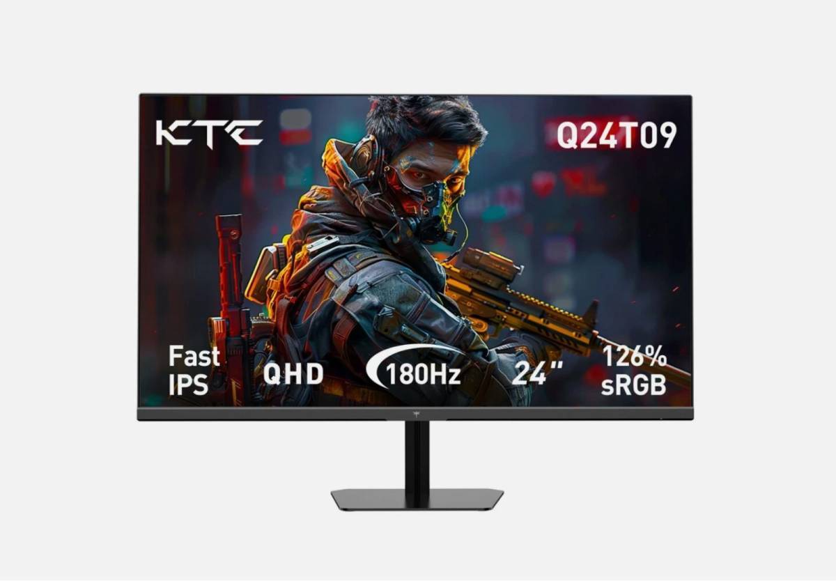 KTC Q24T09 QHD 180Hz G-Sync i FreeSync Monitor