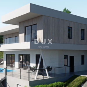 KVARNER, KOLAVIĆI - Građevinsko zemljište s pogledom na more, 751m2