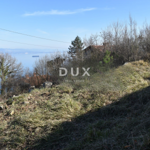 KVARNER, KOLAVIĆI - Građevinsko zemljište s pogledom na more, 751m2