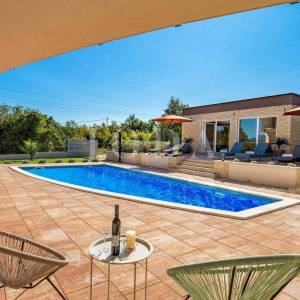 Labin, okolica, Villa sa bazenom i wellnessom