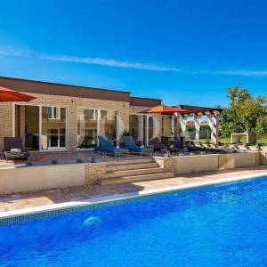 Labin, okolica, Villa sa bazenom i wellnessom