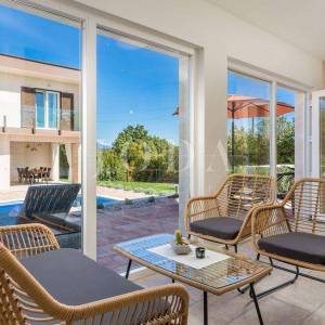 Labin, okolica, Villa sa bazenom i wellnessom