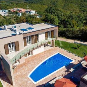 Labin, okolica, Villa sa bazenom i wellnessom