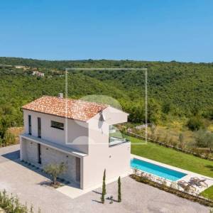 Labin, vila s bazenom, saunom, wellnessom s pogledom na šumu