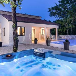 Labin, Villa u mirnom okruženju s bazenom i privatnim wellnessom