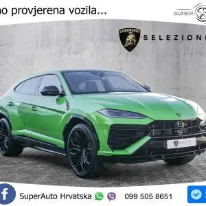 Lamborghini Urus SE 4.0 V8 PHEV 4WD Aut. Verde Selvans 799 KS, ZRAČNI+ACC+360