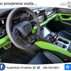 Lamborghini Urus SE 4.0 V8 PHEV 4WD Aut. Verde Selvans 799 KS, ZRAČNI+ACC+360