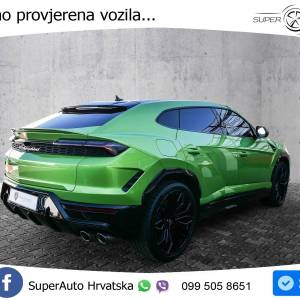 Lamborghini Urus SE 4.0 V8 PHEV 4WD Aut. Verde Selvans 799 KS, ZRAČNI+ACC+360