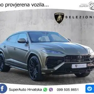 Lamborghini Urus SE  SE 4.0 V8 PHEV 4WD Aut. Verde Gea 799 KS, ZRAČNI+ACC+360