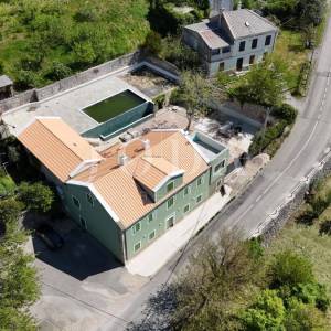 Luksuzna kamena vila s bazenom i pogledom na more – Grižane, Crikveničko zaleđe