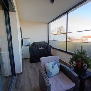 MALINSKA - Moderan dvosobni apartman s pogledom na more
