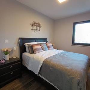 MALINSKA - Moderan dvosobni apartman s pogledom na more