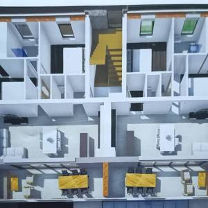 MALINSKA - Moderan dvosobni apartman s pogledom na more