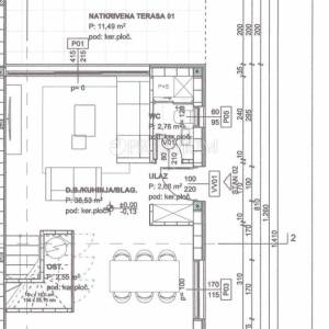 Malinska, namještena kuća s bazenom i pogledom na more!