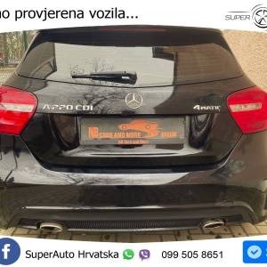 Mercedes A 220 CDI Aut. 4M AMG Line 170 KS, KAM+GR SJED+NAVI