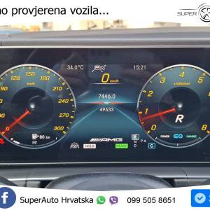 Mercedes AMG GLE 63 V8 4M Aut. 571 KS, ZRAČNI+ACC+GR SJED+360+BURM+22"