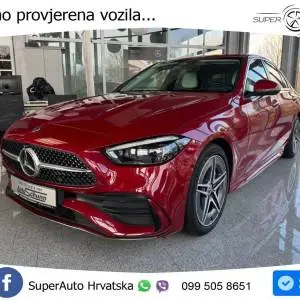 Mercedes C 200 4M Aut. AMG 204 KS, 360+KEY+GR SJED+VIRT+LANE