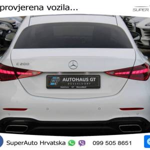 Mercedes C 200 Aut. AMG 204 KS, PANO+360+ACC+GR SJED+KEY+VIRT+LANE