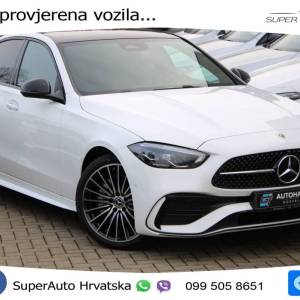 Mercedes C 200 Aut. AMG 204 KS, PANO+360+ACC+GR SJED+KEY+VIRT+LANE
