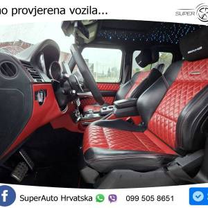 Mercedes G 63 V8 4M Aut. BRABUS 571 KS, REG 06/26 KAM+LED+4xGR SJED+PANO+NAVI