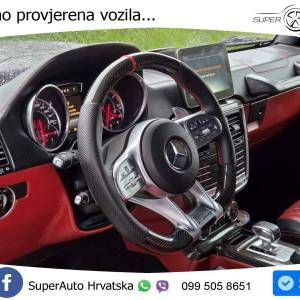 Mercedes G 63 V8 4M Aut. BRABUS 571 KS, REG 06/26 KAM+LED+4xGR SJED+PANO+NAVI
