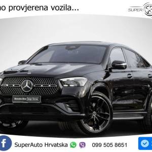 Mercedes GLE Coupe 450d 4M Aut. AMG 367 KS, PANO+ZRAČ+360+GR SJED+ACC+KEY+LANE