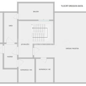 Najam, Sesvete, uredski poslovni prostor 260m2 na prvom i drugom katu
