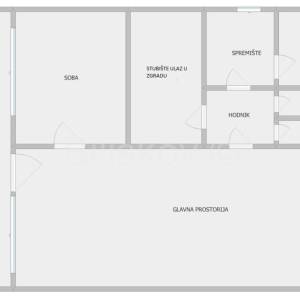 Najam, Maksimir, poslovni prostor 90m2 u prizemlju kuće, parking