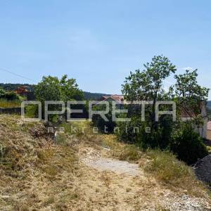 Nerežišća, Brač, građevinsko zemljište s pogledom, 450m2