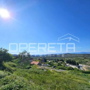 Nerežišća, Brač, građevinsko zemljište s pogledom, 450m2