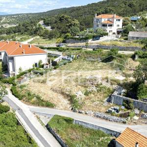 Nerežišća, Brač, građevinsko zemljište s pogledom, 450m2