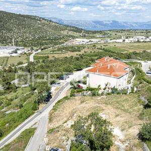 Nerežišća, Brač, građevinsko zemljište s pogledom, 450m2