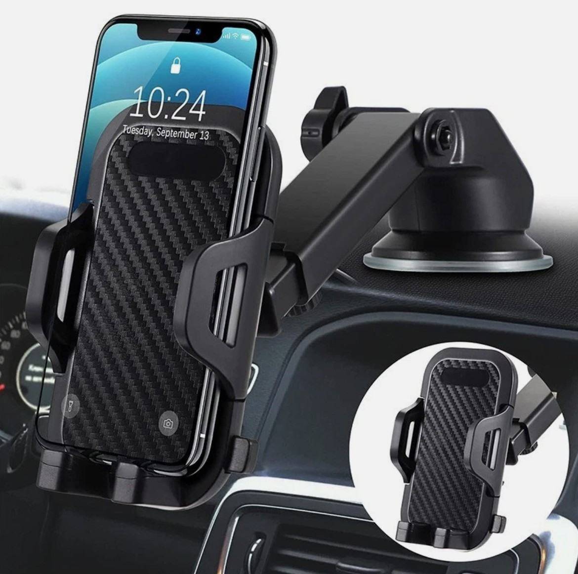 Nosač mobitela za auto Vakumski