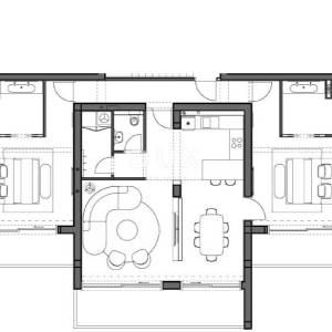 NOVI VINODOLSKI - Penthouse prvi red do mora s hotelskim sadržajem