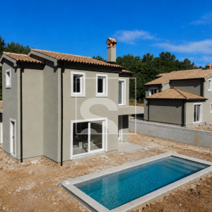 Novoizgrađena vila, 3 spavaće sobe, bazen, mirna lokacija