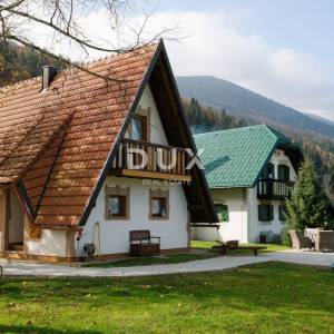OGULIN, JASENAK - Planinsko imanje s dvije kuće, bazenom i turističkim potencijalom, Bjelolasica