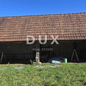 OGULIN, TOUNJ- kuća 240m2 odmah do rijeke + pomoćni objekt 150m2 + okoliš 3500m2