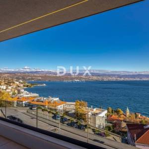 OPATIJA, CENTAR - 137m2 prestižni objekt za najam u vrhunskoj novogradnji, panoramski pogled na more