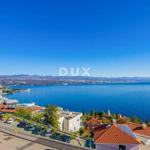 OPATIJA, CENTAR - 137m2 prestižni objekt za najam u vrhunskoj novogradnji, panoramski pogled na more