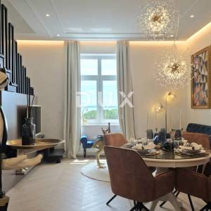 OPATIJA, CENTAR - Luksuzni dvoetažni stan u povijesnoj vili, 86m2