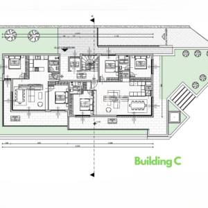 OPATIJA, CENTAR - novo - zemljište s projektima za 5 vila s bazenom iznad centra Opatije s panoramskim pogledom na more