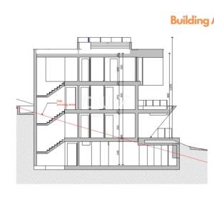 OPATIJA, CENTAR - novo - zemljište s projektima za 5 vila s bazenom iznad centra Opatije s panoramskim pogledom na more