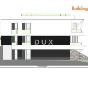 OPATIJA, CENTAR - novo - zemljište s projektima za 5 vila s bazenom iznad centra Opatije s panoramskim pogledom na more