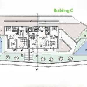OPATIJA, CENTAR - novo - zemljište s projektima za 5 vila s bazenom iznad centra Opatije s panoramskim pogledom na more