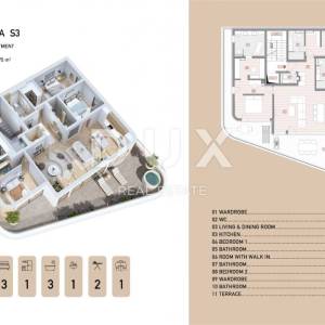 OPATIJA, CENTAR - Penthouse s pogledom koji zaustavlja dah!